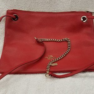 COUCH RED LEATHER BAG